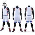 Basketbaluniformen Mens Logo Basketball Jersey voor team